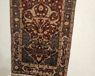 Persian rug, silk