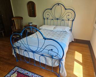 Cast iron bed