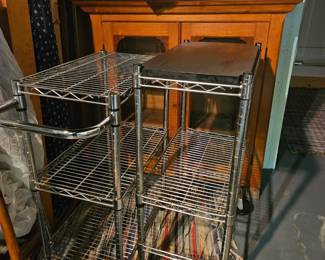 Kitchen storage racks