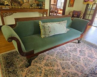 Federal Style Mahogany Sofa