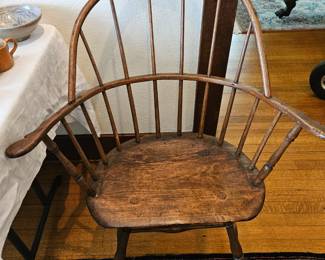 Ten 18th century Windsor chairs, 