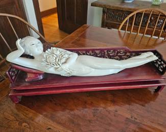 Chinese Ivory Doctors Lady 