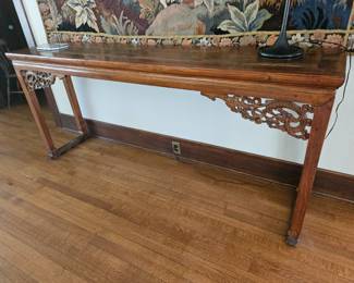 Antique sofa table 8' 