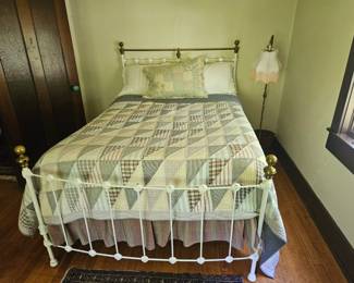 Cast iron bed