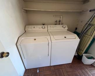 Washer and dryer