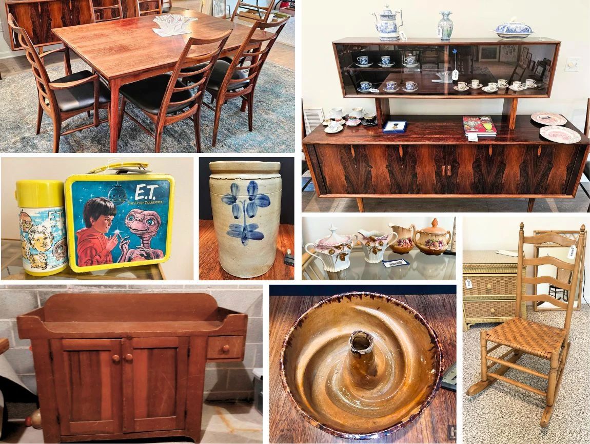 Bell pottery, stoneware, Stottlemyer rocker... starts on 6/10/2024