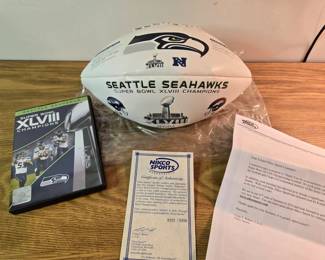 Seattle Seahawks Super Bowl XLVIII Limited Edition Football