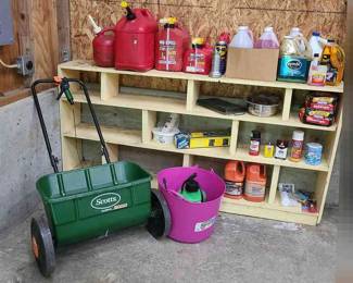 Turf BuilderFertilizer Spreader Plus Yard Household Maintenance