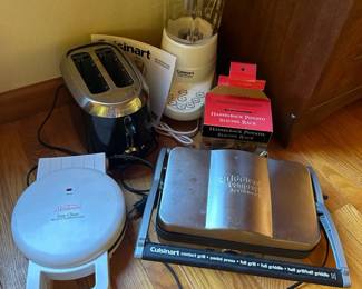 Cuisinart Blender Griddler Compact Potato Slicer Toaster And Waffle Maker