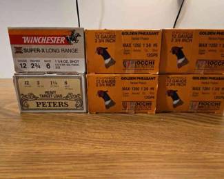 Fiocchi Winchester And Peters 12 Gauge Shotshells