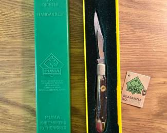 620 Puma Pony Handmade Stag Handle German Pocket Knife