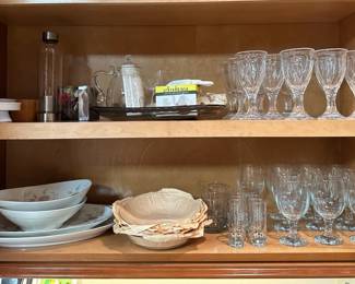 Noritake China Serving Platters And Bowls Tea Kettle Set Of Glasses And More