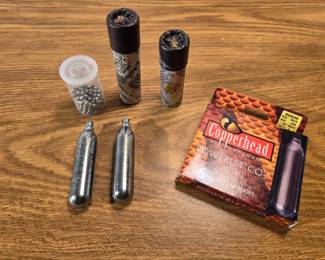 Airgun BBs And CO2 cartridges