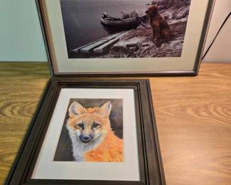 Daniel J Cox Empty Skies Numbered Photography Print And Craig McGill Fox Print