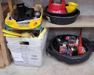 Collection Of Supplies For Cars Car Maintenance