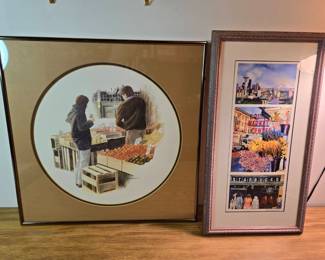 Signed Knutson And Eberhardt Watercolors