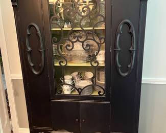 Antique China cabinet.