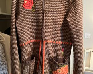 Wool sweater/jacket by Cabi.