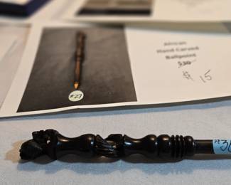 African Hand Carved Ballpoint now $15