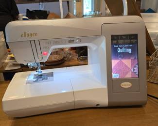 ellageo by Baby Lock - Sewing and Embroidery machine - includes all extra attachments