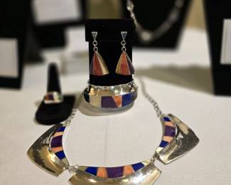 Frank Carrillo Laguna Pueblo Silversmith Jewelry