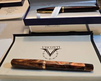VISCONTI FIRENZE Medici with Rose Gold Trim - Oversize Rollerball now $200
