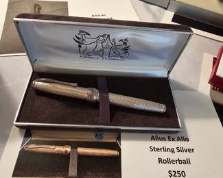 Grifos Alius Ex Alio Sterling Silver Rollerball now $125