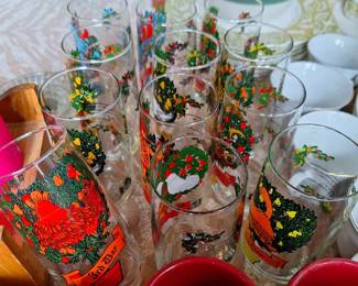 Anchor Hocking 12 Days of Christmas Glass Set