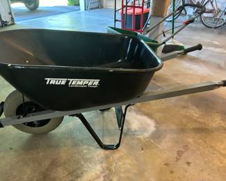 True Temper Steel Wheelbarrow