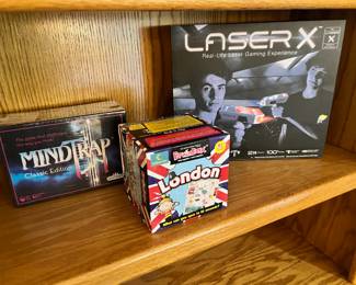 MindTrap Classic Edition, Brain Box London Memory Recall Card Game, Laser X Real Life Laser Gaming Experience