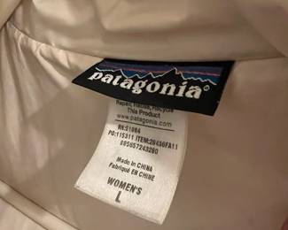 Patagonia Down Puffer Hooded Parka - Size Large