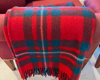 MacGregor Clan Tartan Wool Blanket