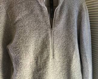 Lululemon Gray Sherpa Pullover Sweater