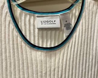 Liz Claiborne Lizgolf Sleeveless Golf Shirt & Jacket