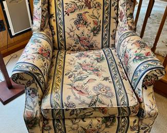 Custom Upholstery Workshop Wingback Arm Chair