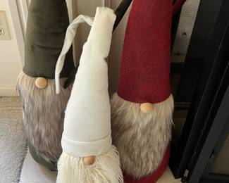 3 Christmas Gnomes