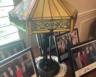 Tiffany style lamp