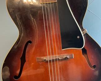 Vintage Gibson guitar circa 1950's