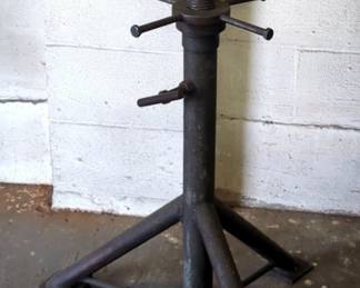 Adjustable Height 10" Material Roller On Tripod, 40" x 32" x 26"