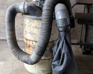 Dayton Dust Collection System, Includes Barrel And Hoses