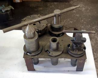 50 Taper Tool Holders, Various Brands, Qty 5, With Hand Crafted Stand