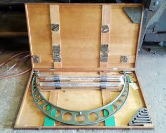 Mitutoyo Micrometer, No 104 - 204, 30" - 36", In Wood Case