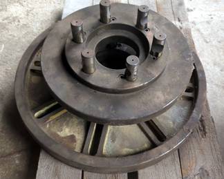 D1-8 Cam Lock Chuck Adapter, 18" Dia And D1-8 Lathe Face Plate