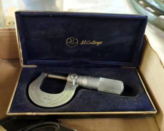 Starrette OD Micrometers, Ranging From 1" - 2" To 3" - 4", Total Qty 4, Mitutoyo 0 - 1", And More