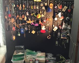 Key chain collection and jewelry 