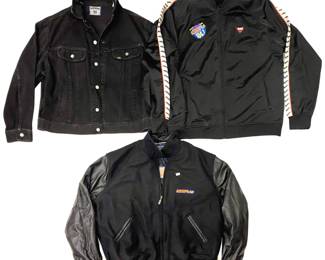 Size 2XL KISS FM & PONY Vintage Jacket Set