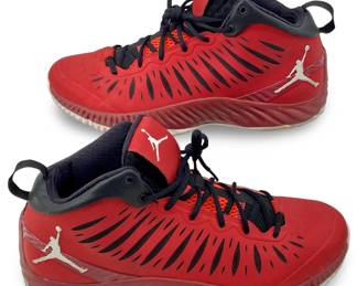  Air Jordan SuperFly 2 Red & Black Sneakers