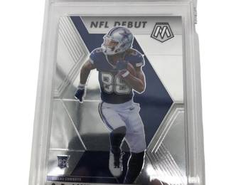 Graded 2020 Panini Mosaic #268 CeeDee Lamb PSA 10