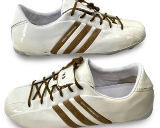 Yohji Yamamoto Y-3 White & Brown Sneakers
