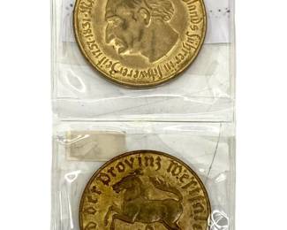 1923 German Marks Coin Set